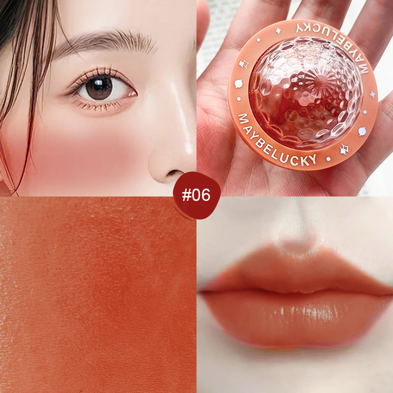 MAYBELUCKY Velvet Glow Blush & Lip Mud