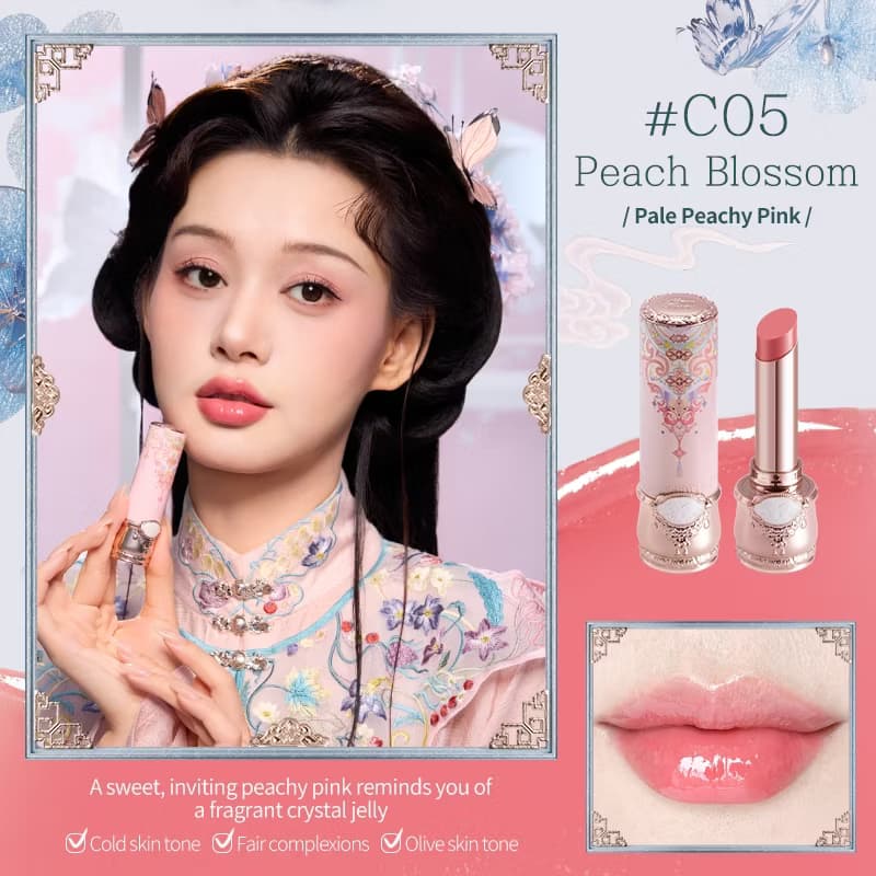 Flower Knows Butterfly Cloud Collar Collection Shiny Lipstick 3.5g