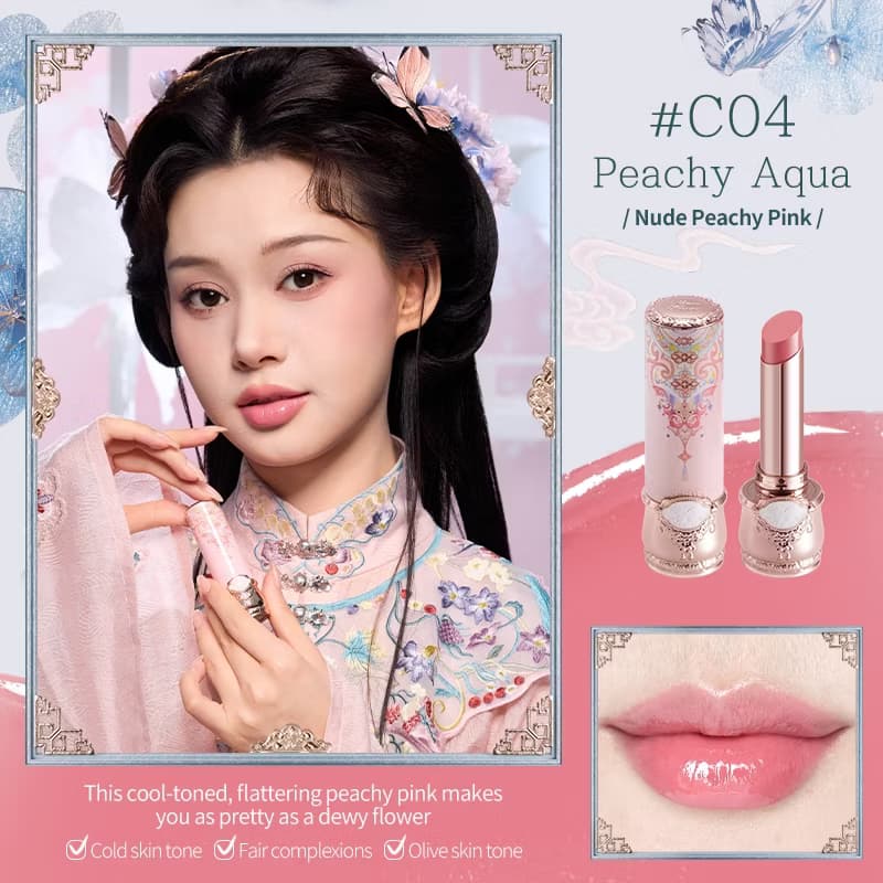 Flower Knows Butterfly Cloud Collar Collection Shiny Lipstick 3.5g