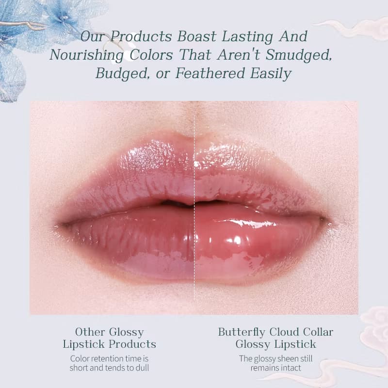Flower Knows Butterfly Cloud Collar Collection Shiny Lipstick 3.5g
