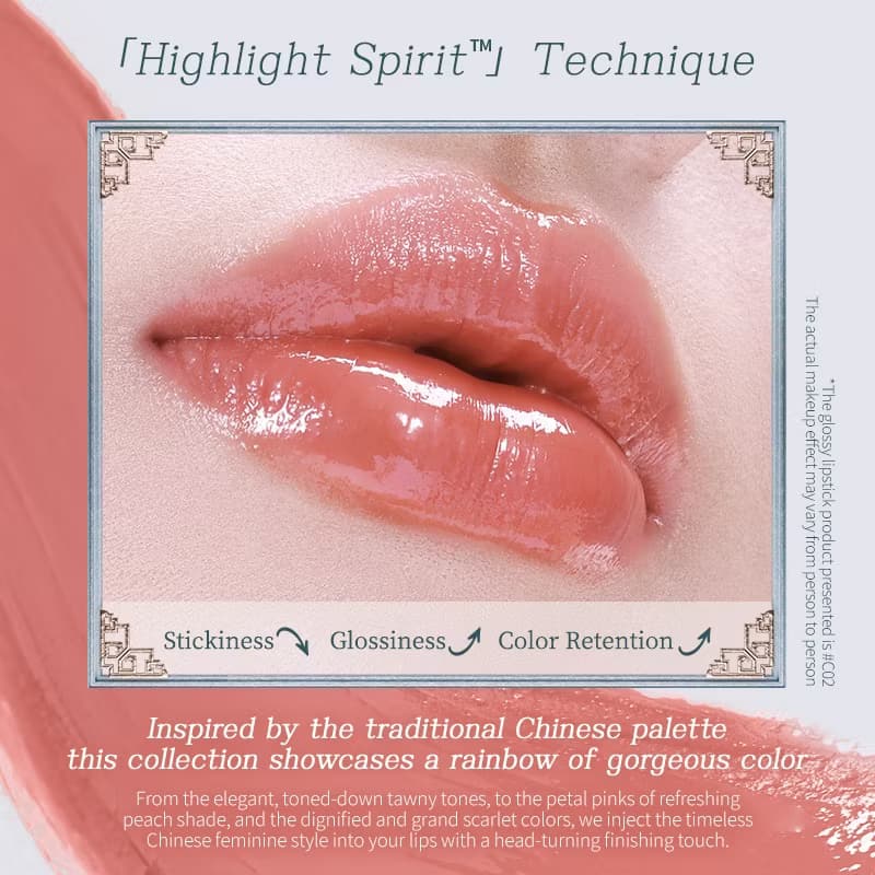 Flower Knows Butterfly Cloud Collar Collection Shiny Lipstick 3.5g