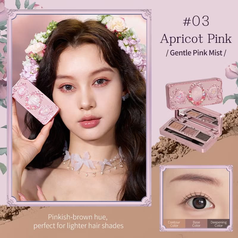 Flower Knows Midsummer Fairytales Collection Eyebrow Palette 4g