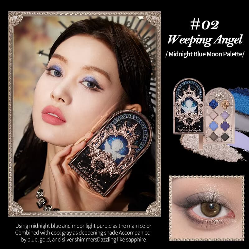 Flower Knows Little Angel Collection 9-Color Eyeshadow Palette 10.5g