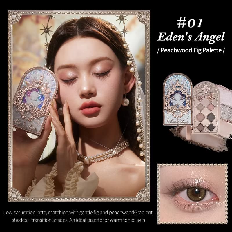 Flower Knows Little Angel Collection 9-Color Eyeshadow Palette 10.5g
