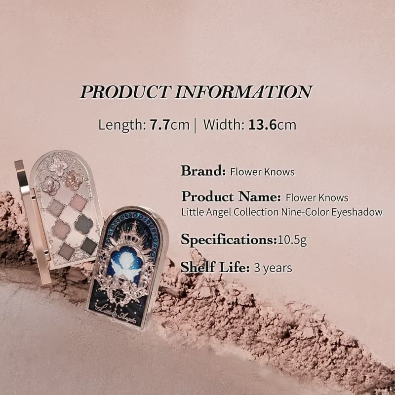 Flower Knows Little Angel Collection 9-Color Eyeshadow Palette 10.5g