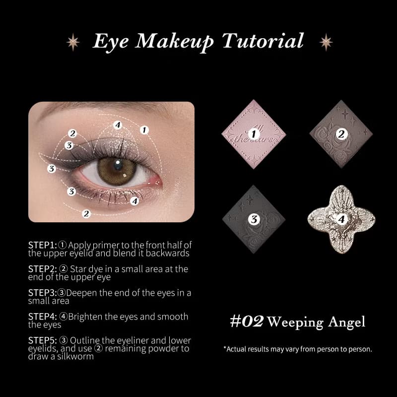 Flower Knows Little Angel Collection 9-Color Eyeshadow Palette 10.5g