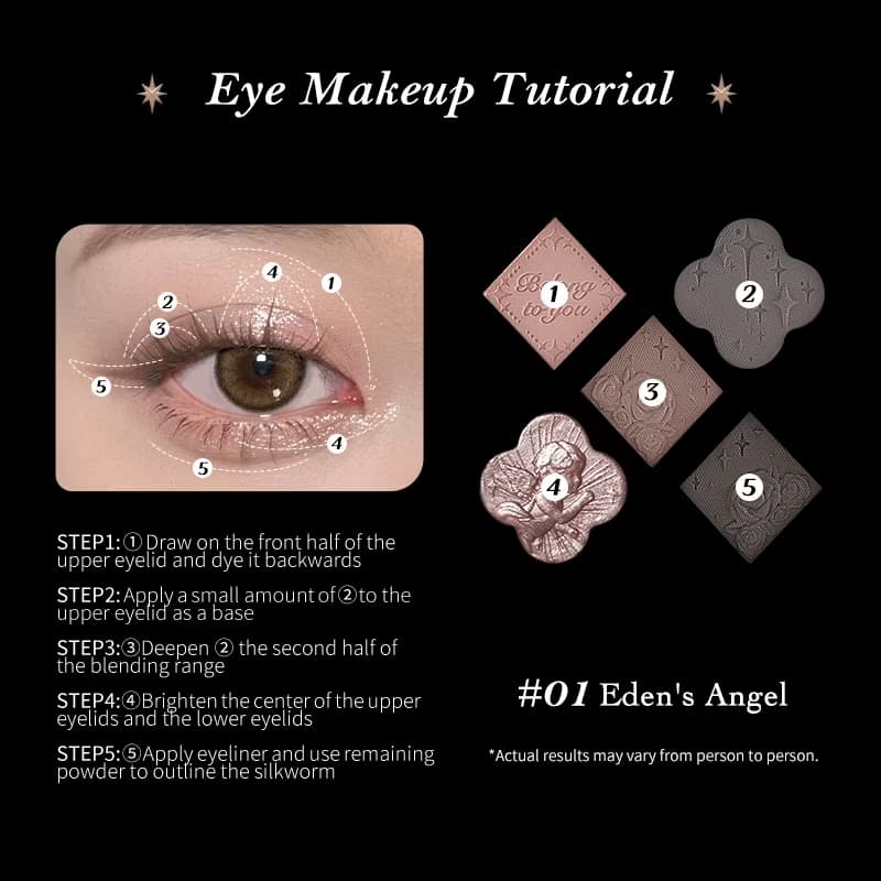 Flower Knows Little Angel Collection 9-Color Eyeshadow Palette 10.5g