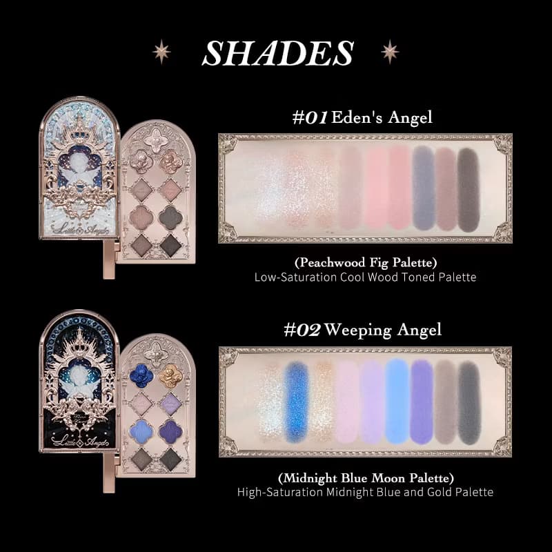 Flower Knows Little Angel Collection 9-Color Eyeshadow Palette 10.5g
