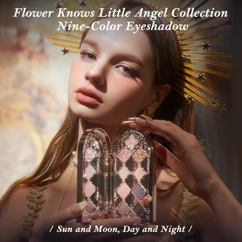 Flower Knows Little Angel Collection 9-Color Eyeshadow Palette 10.5g