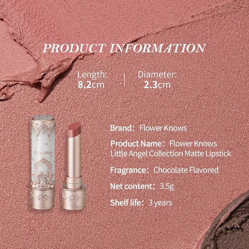 Flower Knows Little Angel Collection Long-Lasting Matte Lipstick 3.5g