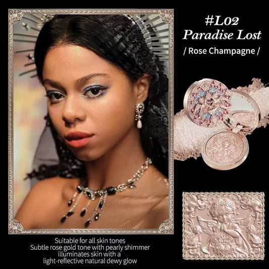 Flower Knows Little Angel Collection Embossed Highlighter 8g