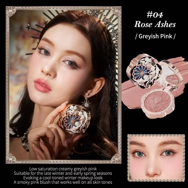Flower Knows Little Angel Collection Cream Blush 6g Long-Lasting Single Blush Makeup