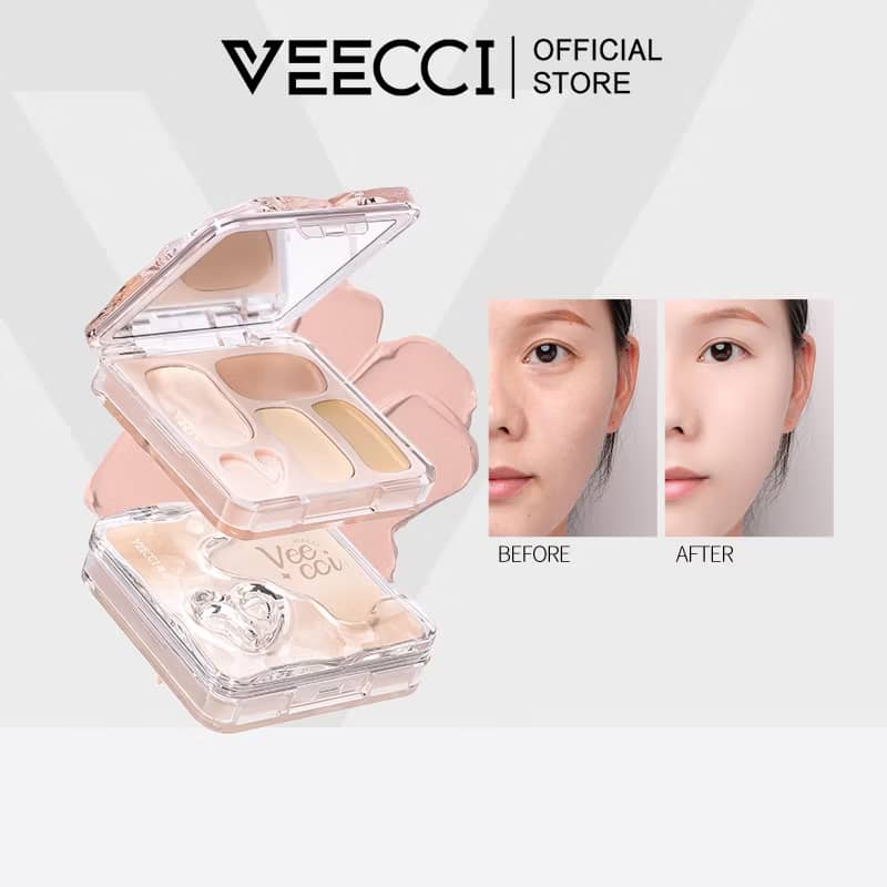 VEECCI 遮瑕膏 高光4色 保濕不沾杯 百搭 自然持久 4.5g