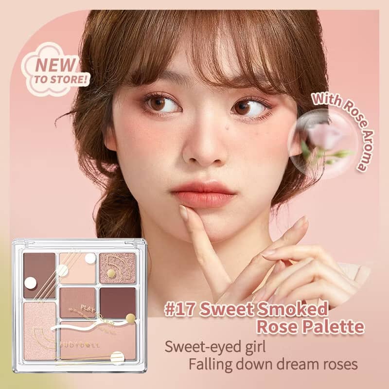 JUDYDOLL 多合一彩妝眼影盤腮紅高光修容彩妝