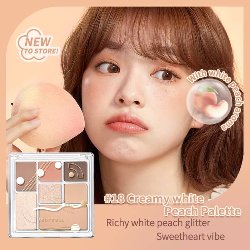 JUDYDOLL 多合一彩妝眼影盤腮紅高光修容彩妝