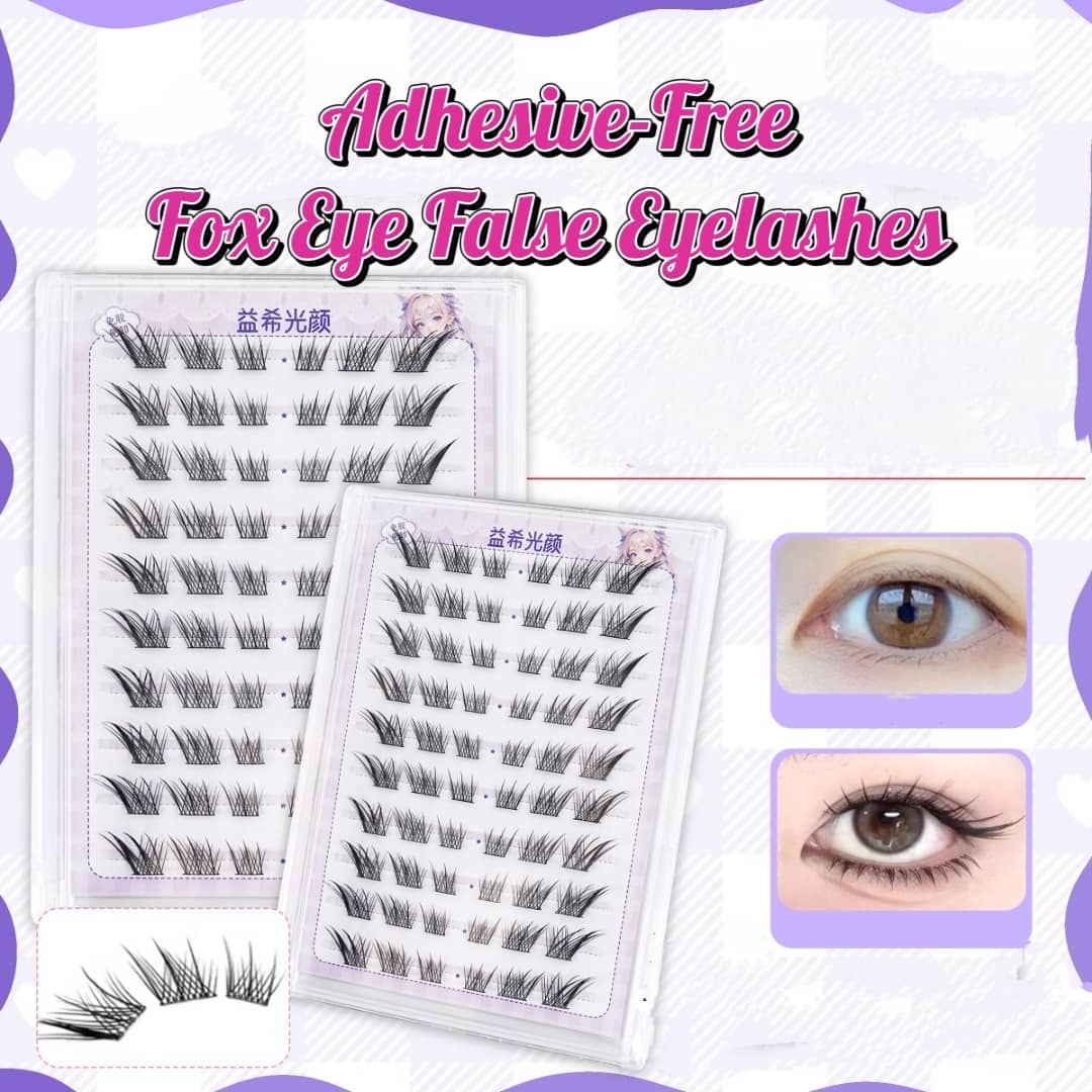 No-Glue Fox Lashes