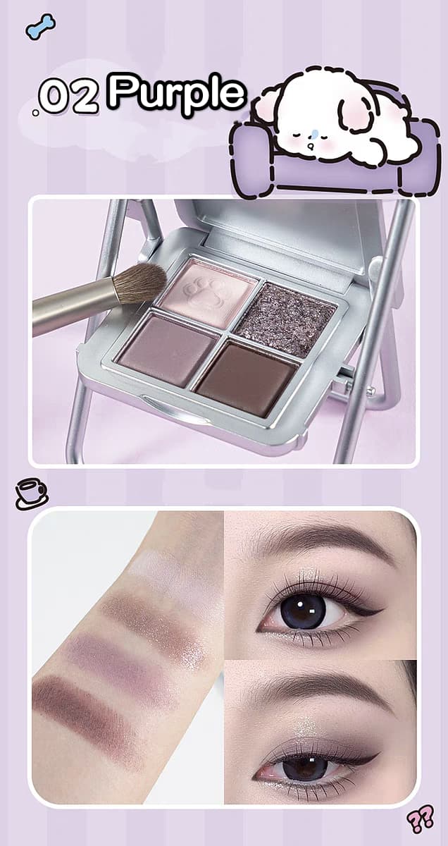 SANFU Phone Stand Eyeshadow Palette
