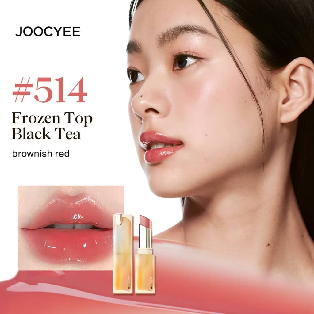 JOOCYEE Glazed Rouge Lipstick Moisturizer Water Gloss Lip balm Makeup Waterproof Long-lasting Lip Serum16 colors
