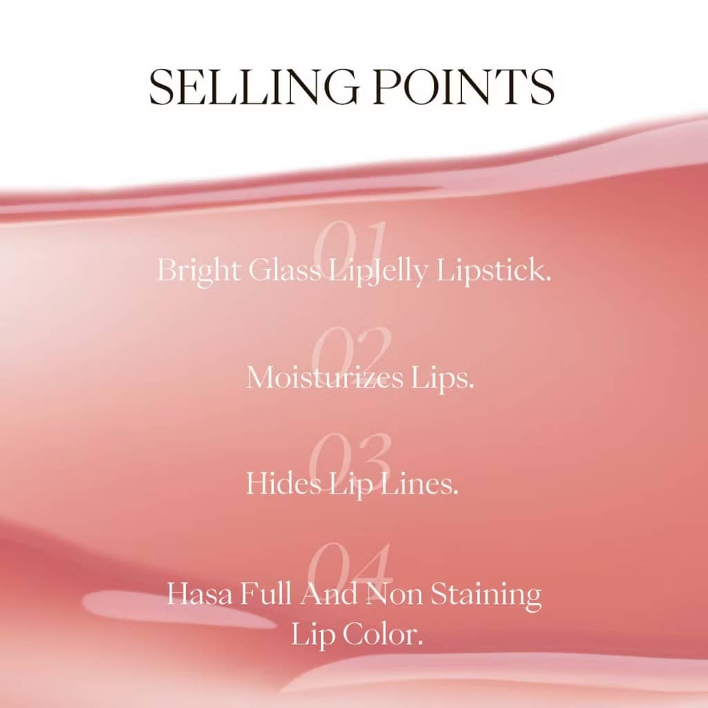 JOOCYEE Glazed Rouge Lipstick Moisturizer Water Gloss Lip balm Makeup Waterproof Long-lasting Lip Serum16 colors