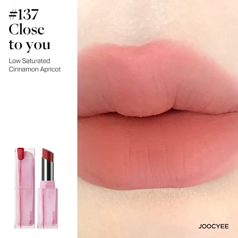JOOCYEE LipMatte Lipstick Smooth Clay Creamy Texture Makaup Long Lasting Transferproof 17 colors
