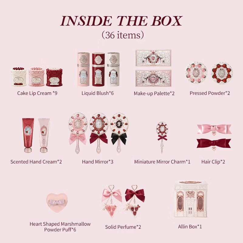 Flower Knows Strawberry Cupid Gift Set