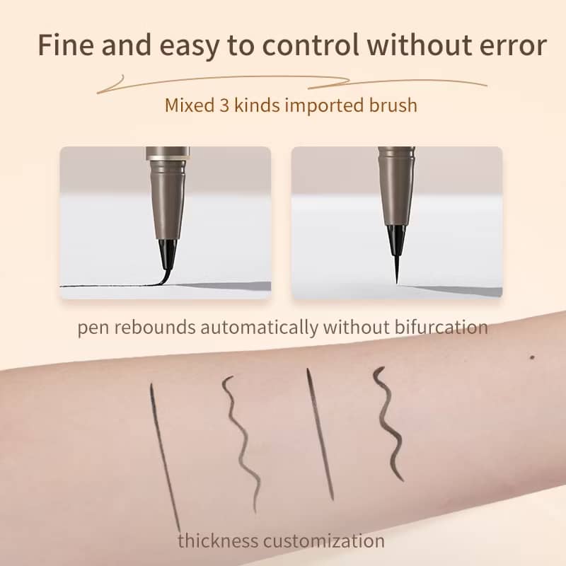 JUDYDOLL Slim Liquid Eyeliner Ultra-Fine Skinny Waterproof Quick-Drying Long-Lasting