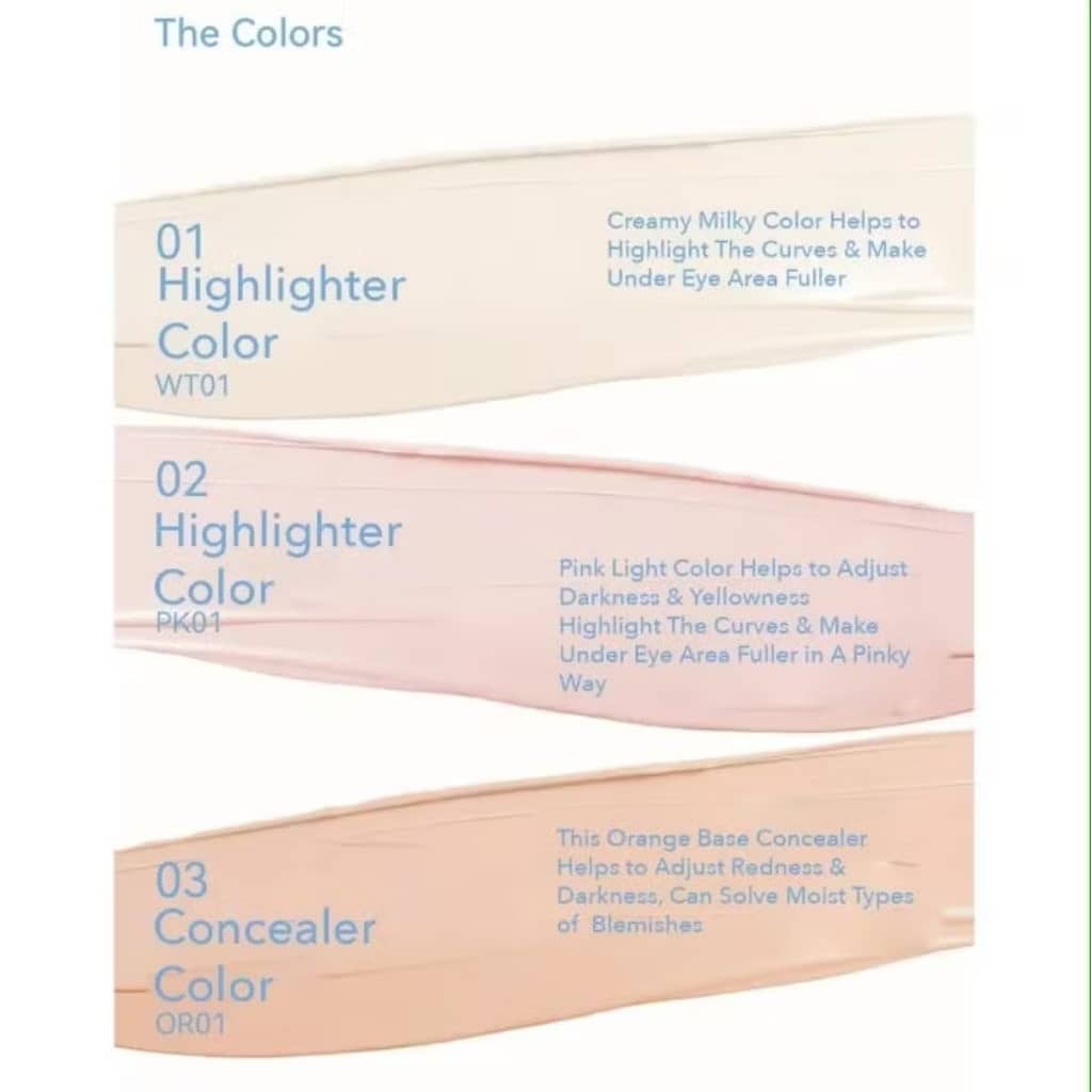 AZTK Conceal & Highlight Click Pen