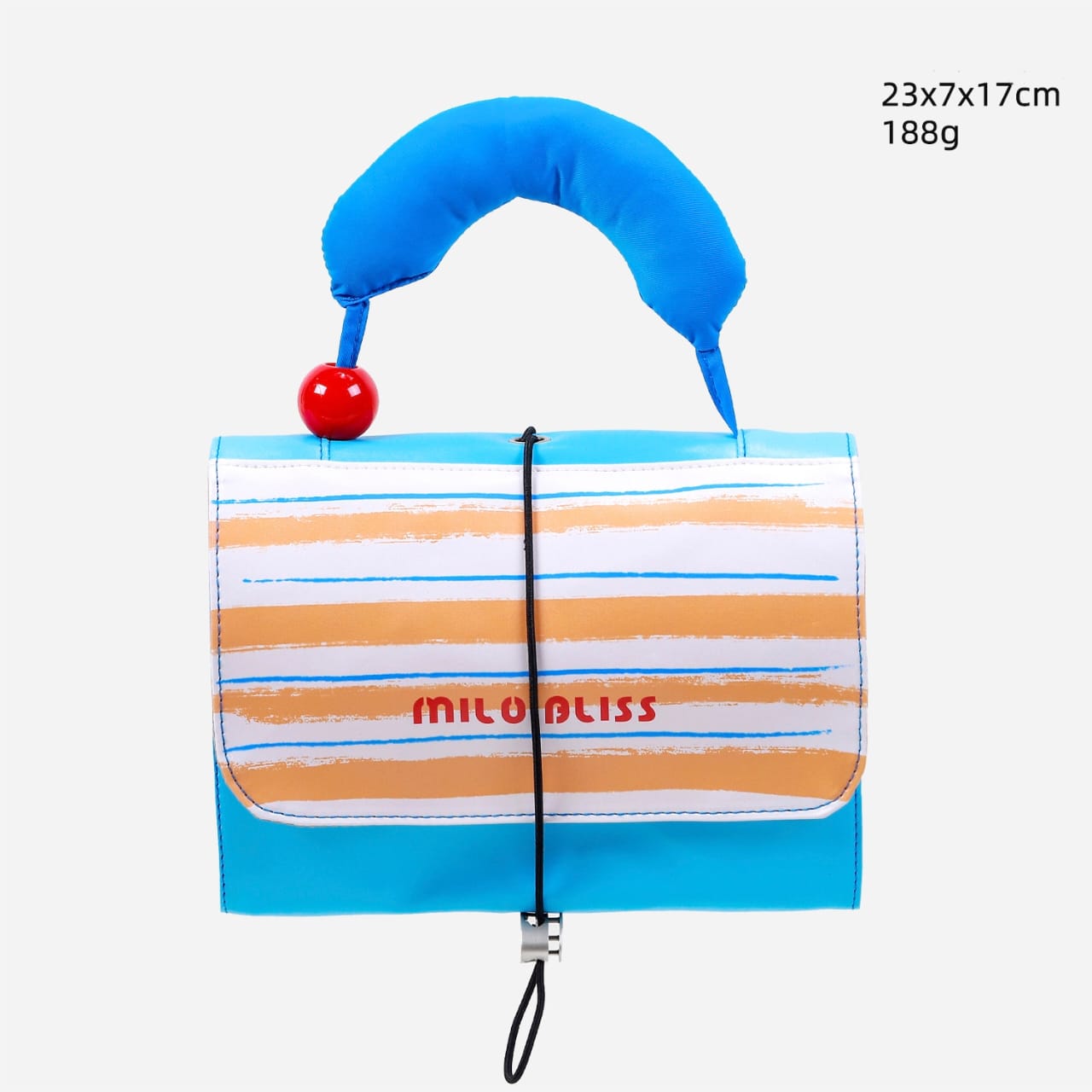 Foldable Cosmetic Storage Bag – Soft & Space-Saving