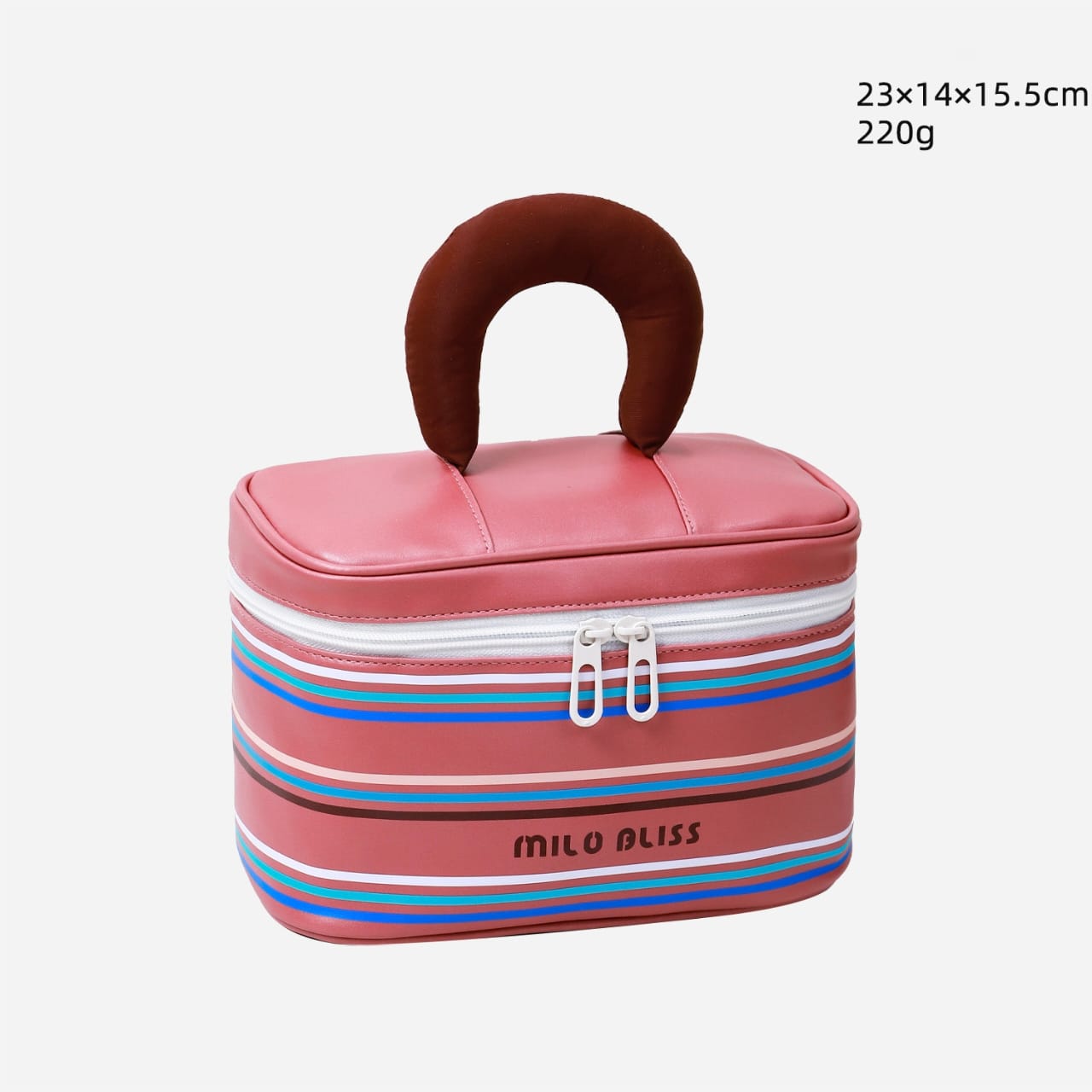 Foldable Cosmetic Storage Bag – Soft & Space-Saving