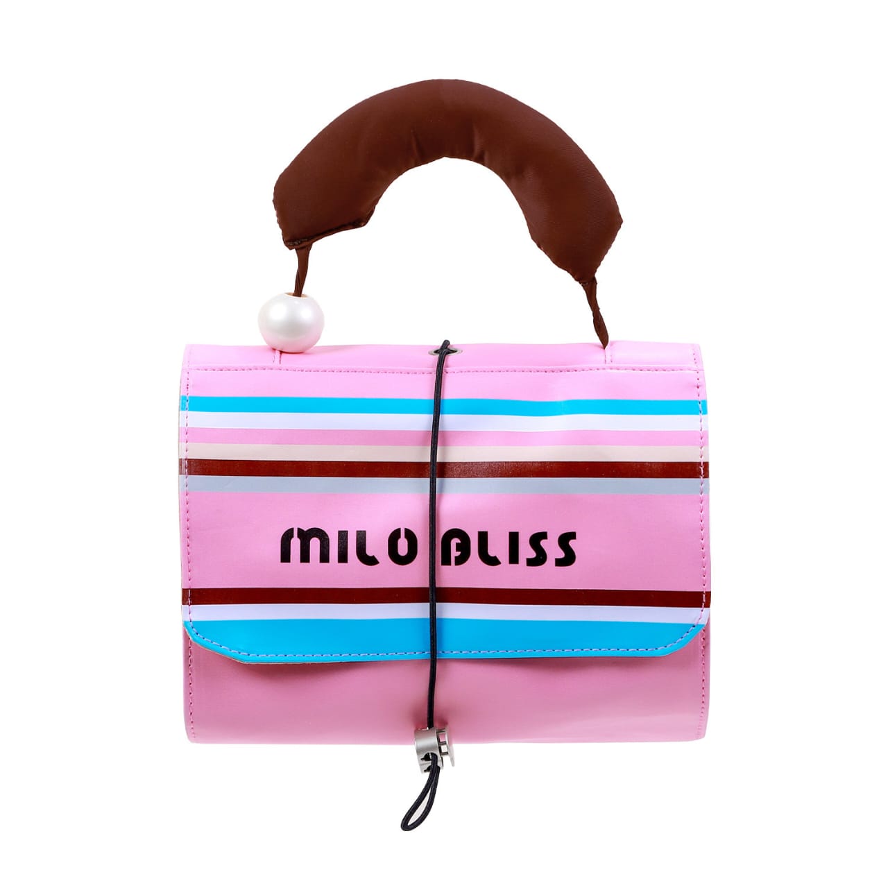 Foldable Cosmetic Storage Bag – Soft & Space-Saving