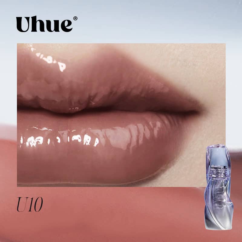 Uhue Mirror Lip Glaze | High-Shine Moisturizing Lip Tint