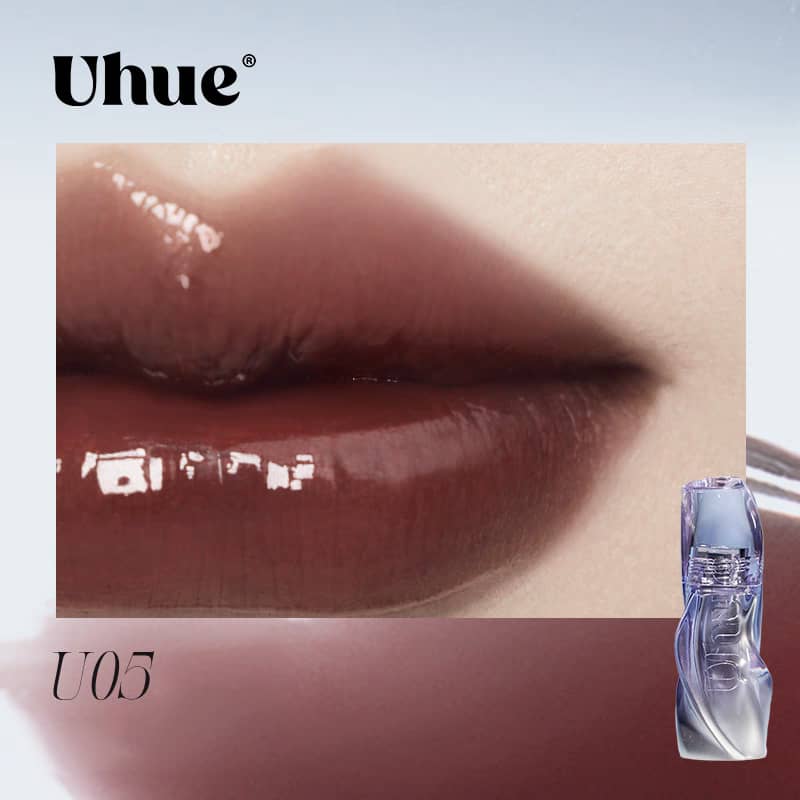Uhue Mirror Lip Glaze | High-Shine Moisturizing Lip Tint