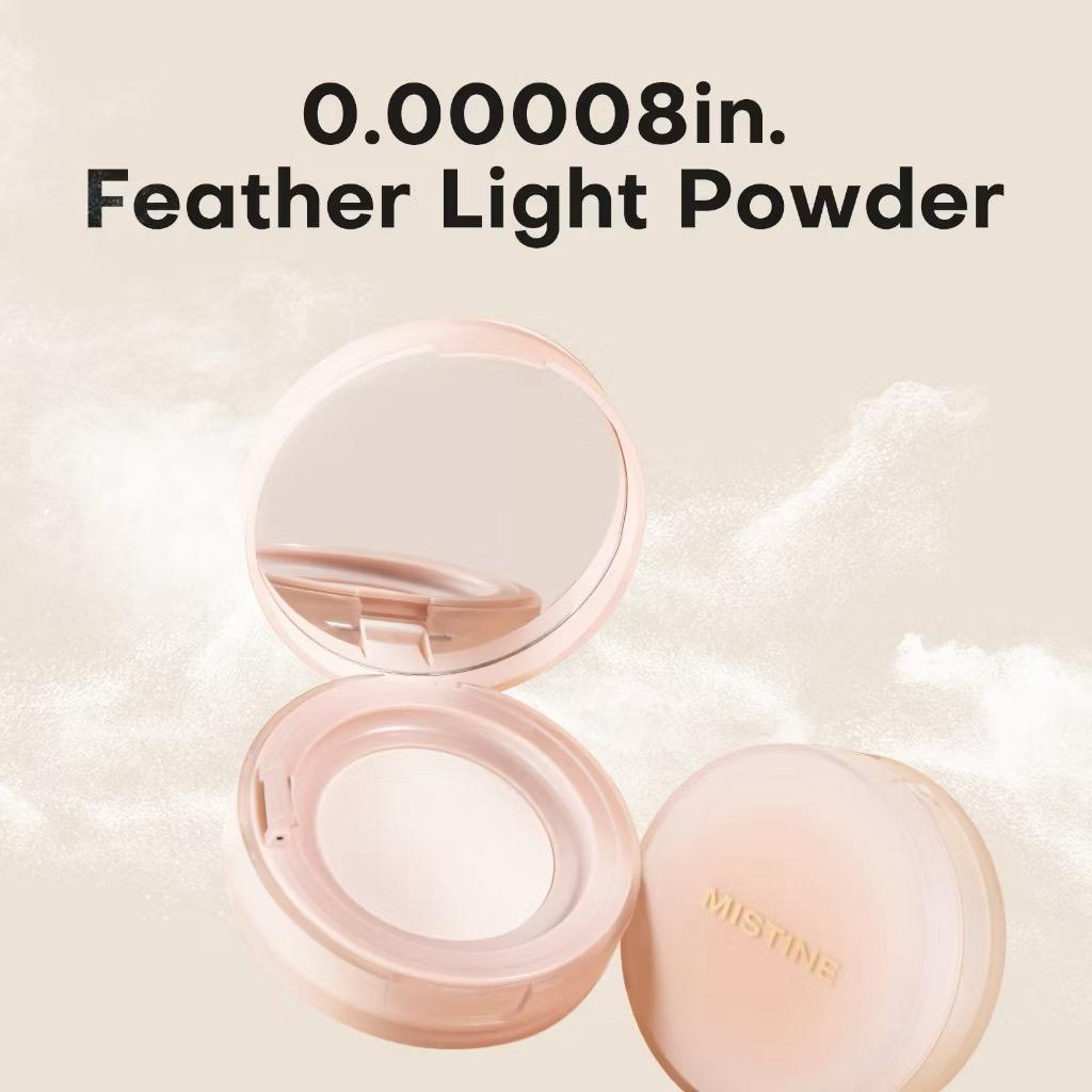 Mistine Powder Soft Focus Makeup Loose Setting Powder Hold Makeup Matte Oil-control Compact Powder