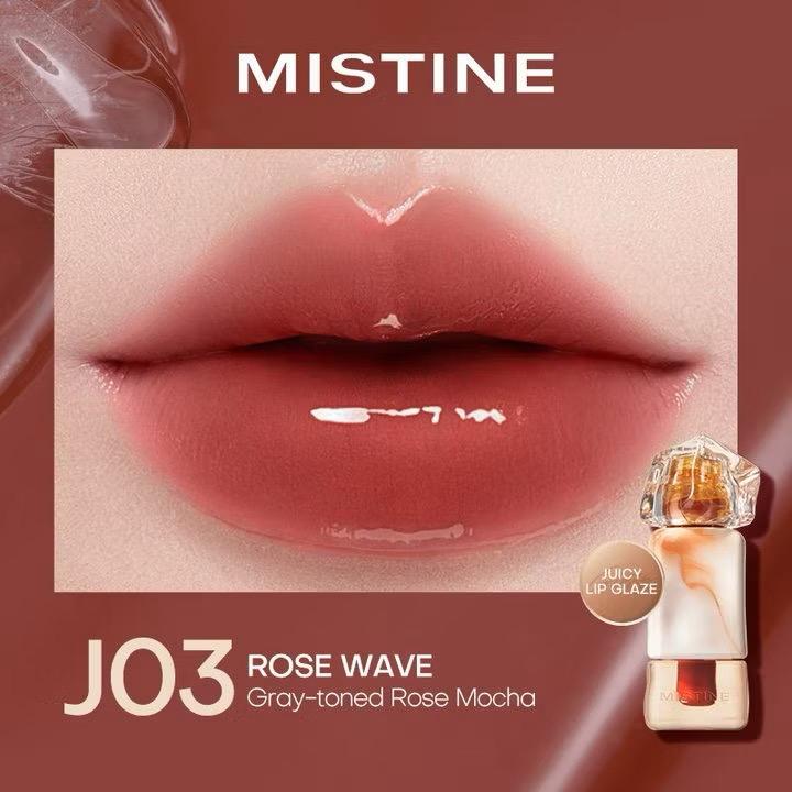 MISTINE matte Lip Glaze longwear Lip Cream iced lipstick transparent mirror