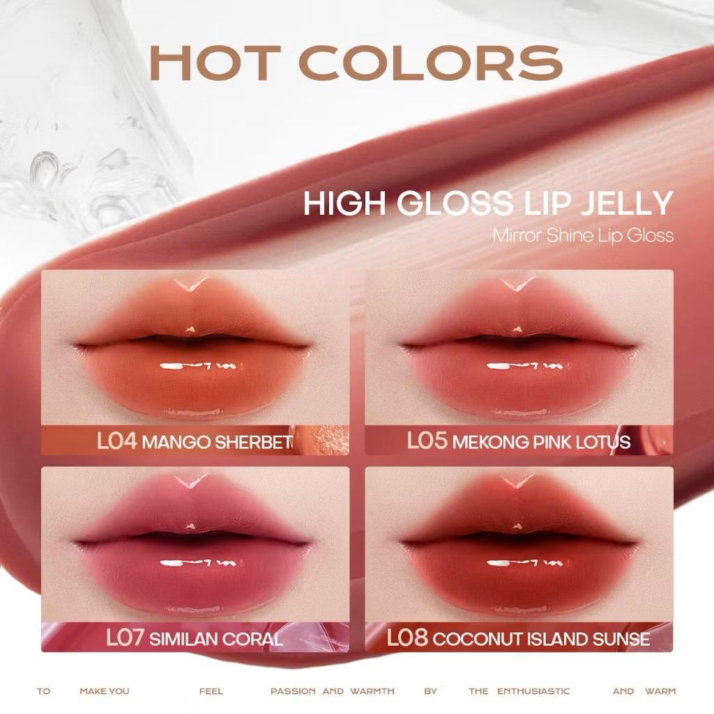 MISTINE matte Lip Glaze longwear Lip Cream iced lipstick transparent mirror