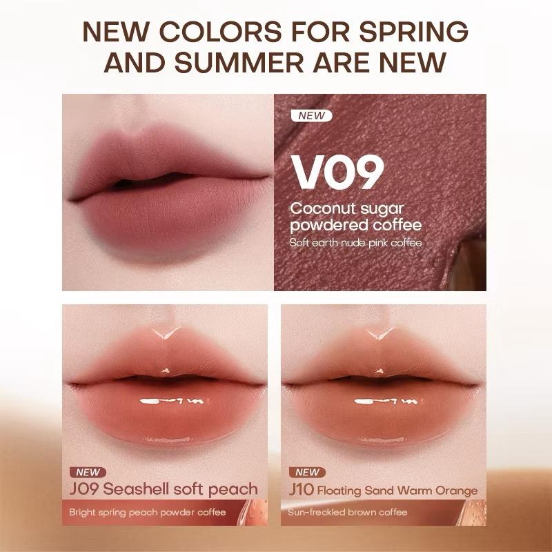 MISTINE matte Lip Glaze longwear Lip Cream iced lipstick transparent mirror