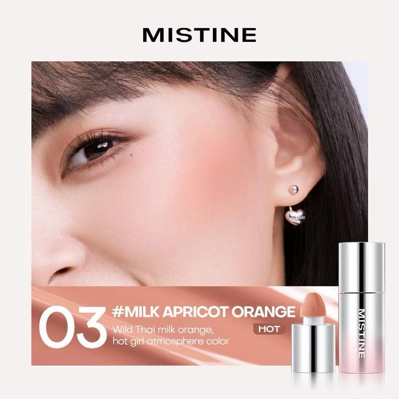 MISTINE blush Multi-Use Watery Blush Stick High pigment Long-lasting blush Thai Milk