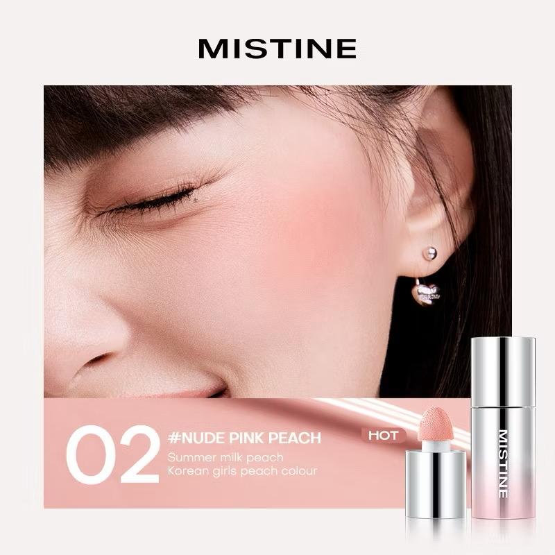 MISTINE blush Multi-Use Watery Blush Stick High pigment Long-lasting blush Thai Milk