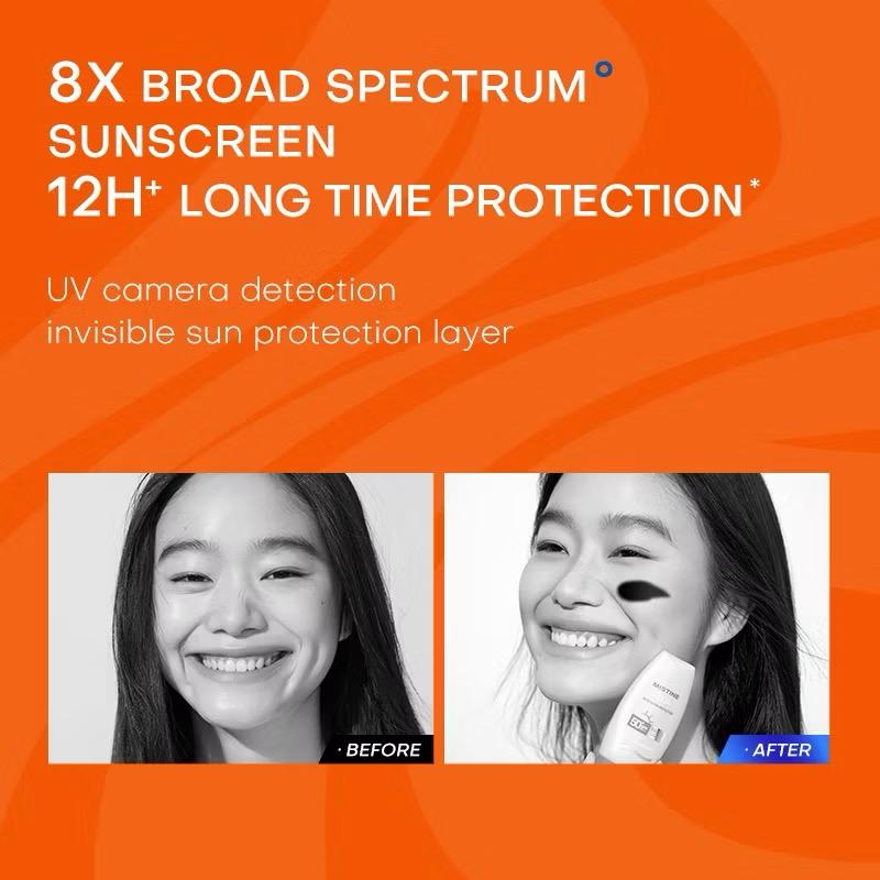 MISTINE Sunscreen Sunblock Moisturizer Facial/Body Cream UV Shield SPF50+ PA+++