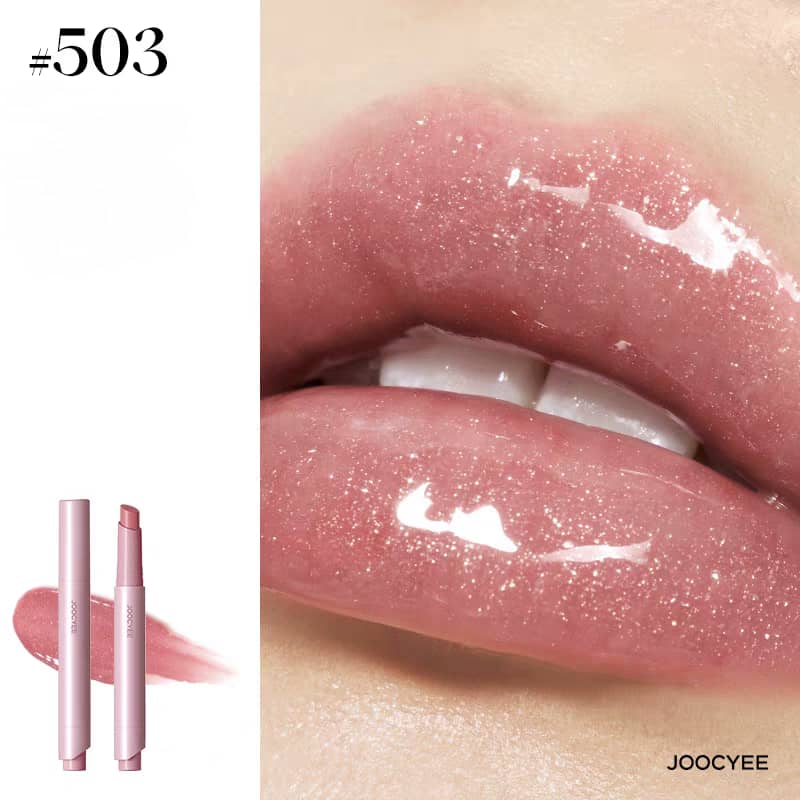 Joocyee Solid Lip Gloss | Aura Mirror Shine Plumping Glossy Lips
