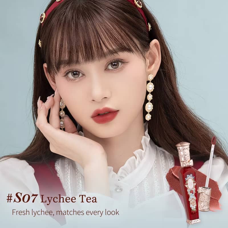 Flower Knows Strawberry Rococo Series Cloud Lip Cream | 3.5ml Velvet Lip Gloss
