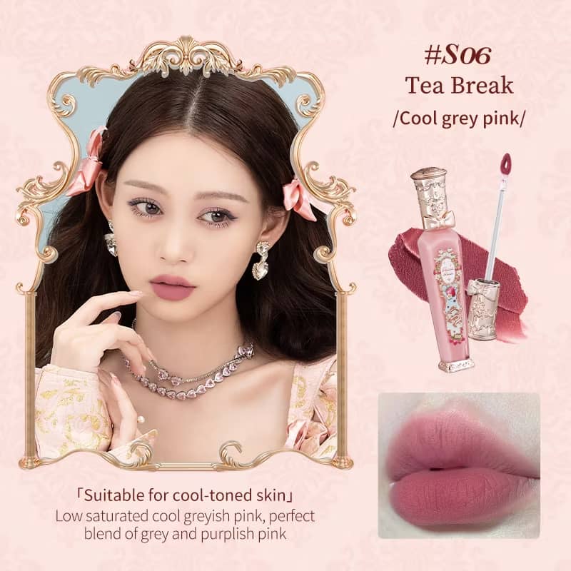 Flower Knows Strawberry Rococo Series Cloud Lip Cream | 3.5ml Velvet Lip Gloss