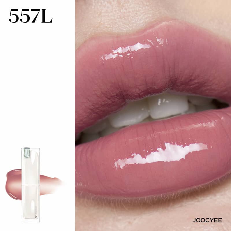 Joocyee Translucent Jelly Lipstick | Sheer Glossy Lip Balm with Hydrating Shine