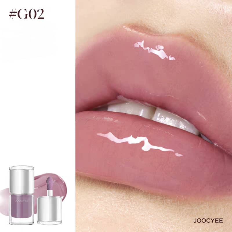 Joocyee Aurora Series Satin Glow Blush Glossy Lip Glaze
