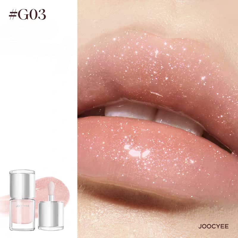 Joocyee Aurora Series Satin Glow Blush Glossy Lip Glaze