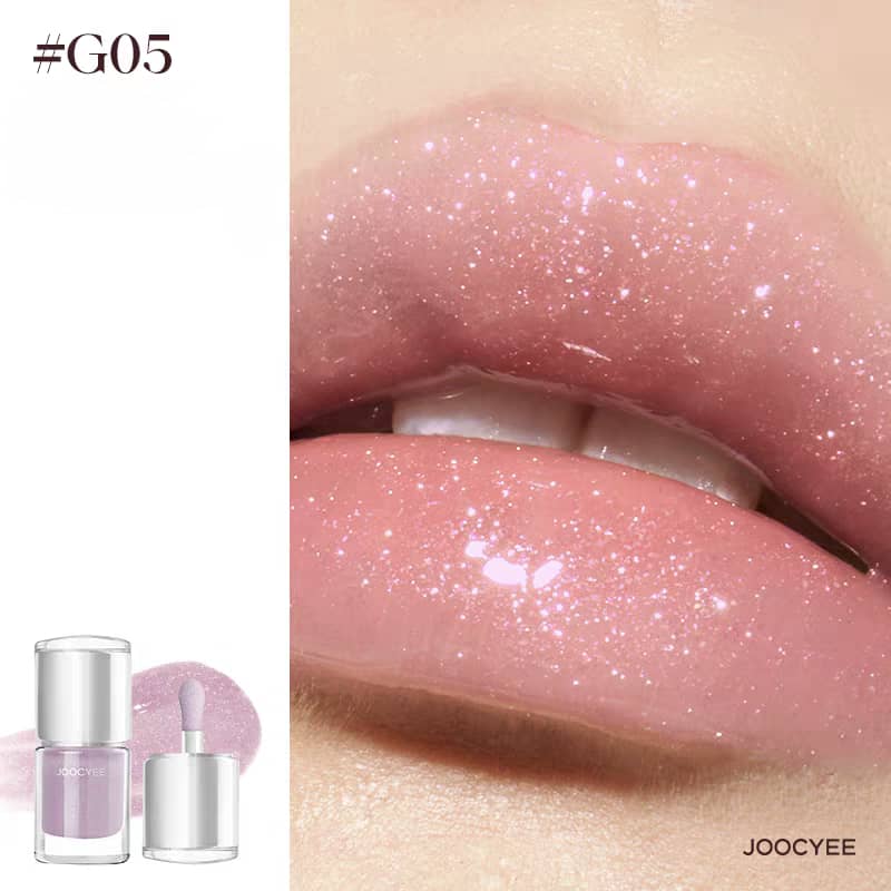 Joocyee Aurora Series Satin Glow Blush Glossy Lip Glaze