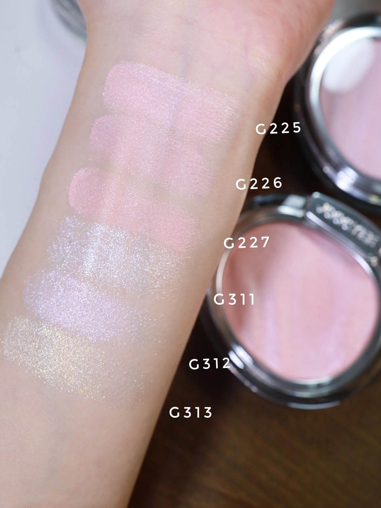Joocyee Aurora Series Satin Glow Blush Glossy Lip Glaze