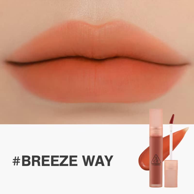 3CE Blur Water Lip Tint, Moisturizing water-like light blur soft-focus pout silky smooth texture comfortable finish