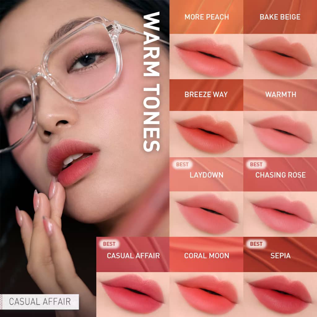 3CE Blur Water Lip Tint, Moisturizing water-like light blur soft-focus pout silky smooth texture comfortable finish
