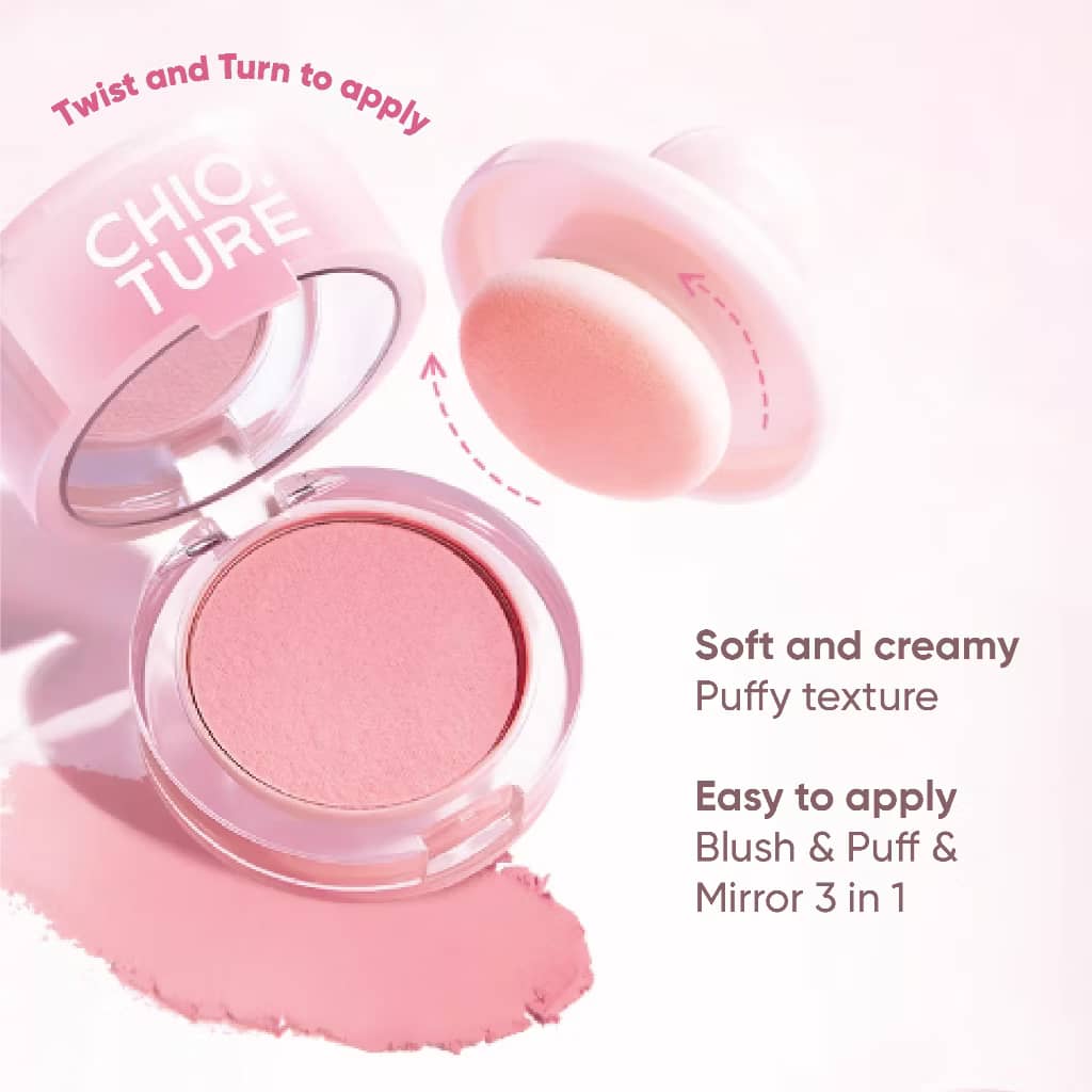 CHIOTURE Jar Blush Mud Blush Cream